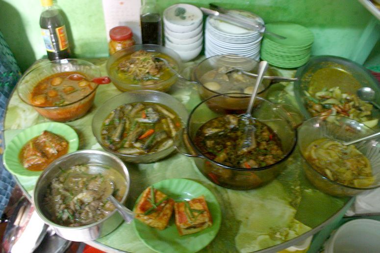 ベトナムの家庭料理のおかず