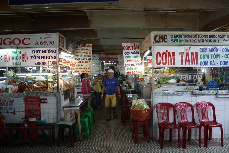 An Dong Marketの食堂街