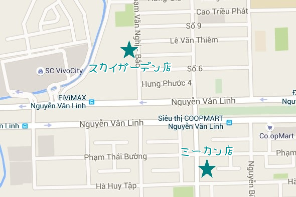Banh mi 362 ７区の地図
