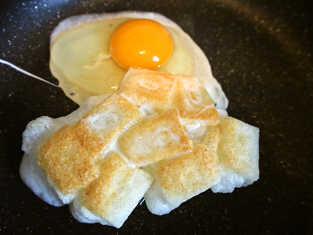 揚げ餅の卵とじ・ボッチン（Bột chiên）を作ってみよう♪