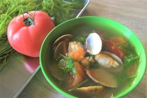 【レシピ付】ベトナム風☆あさりとディルとトマトのスープを作ろう♪